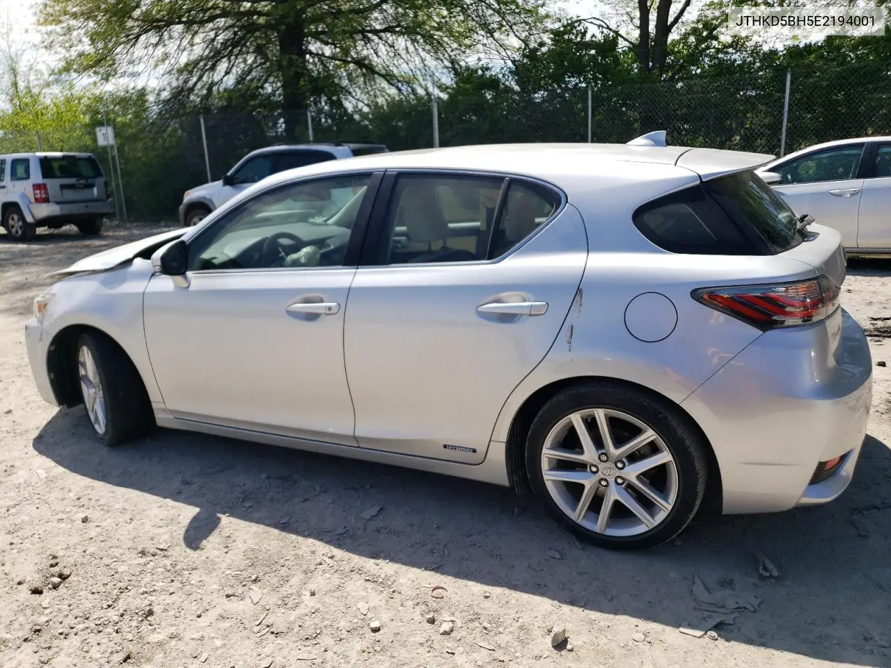 2014 Lexus Ct 200 VIN: JTHKD5BH5E2194001 Lot: 55929535