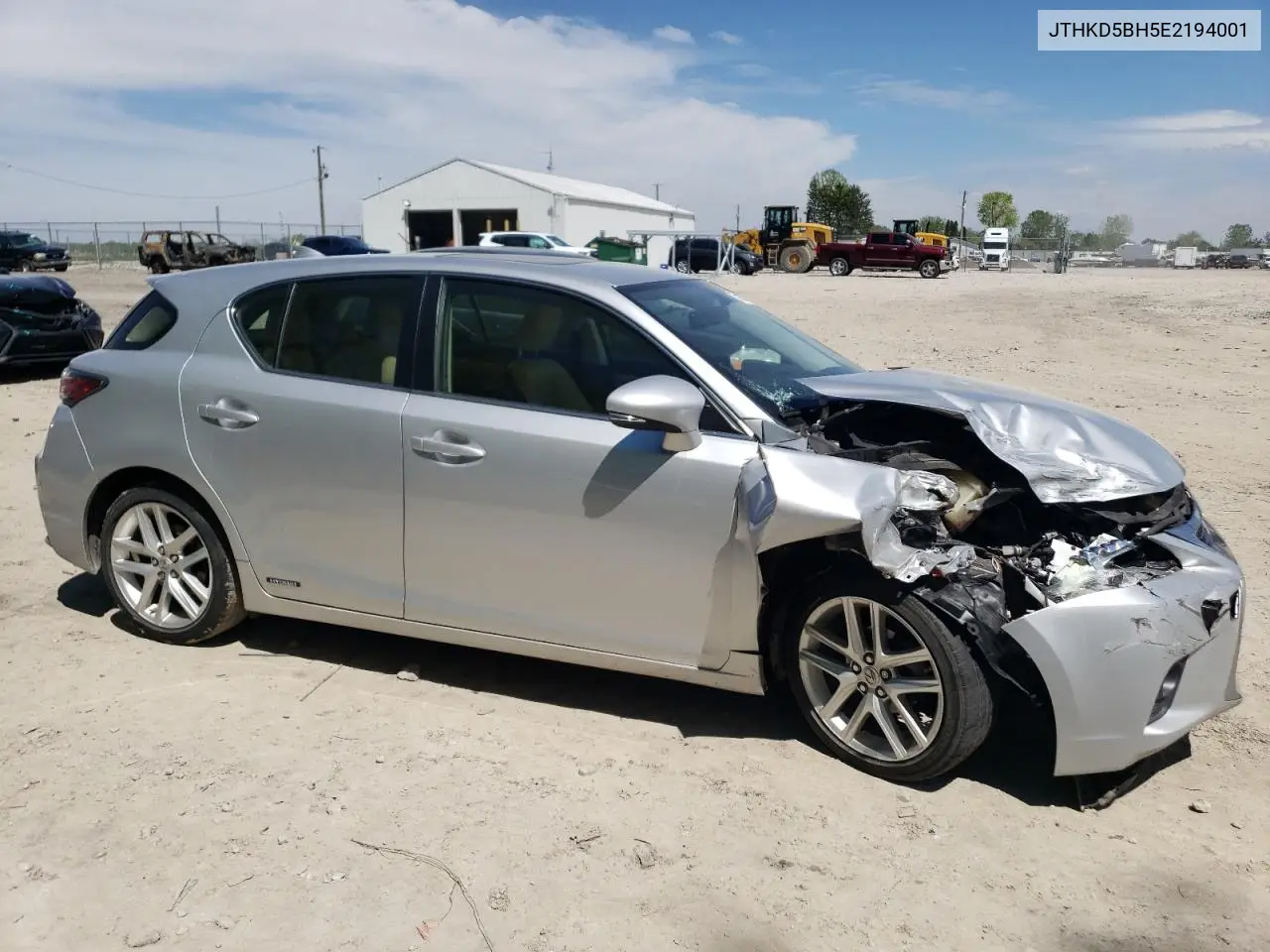 2014 Lexus Ct 200 VIN: JTHKD5BH5E2194001 Lot: 55929535