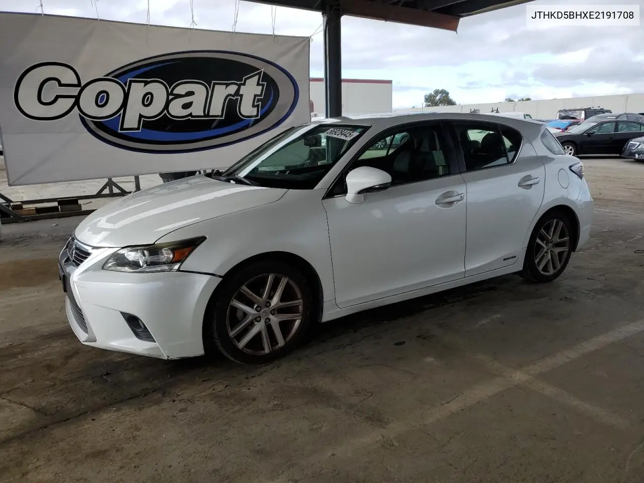 2014 Lexus Ct 200 VIN: JTHKD5BHXE2191708 Lot: 56928445