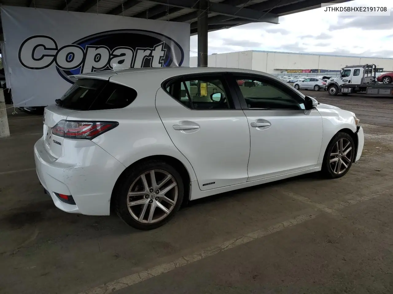 2014 Lexus Ct 200 VIN: JTHKD5BHXE2191708 Lot: 56928445