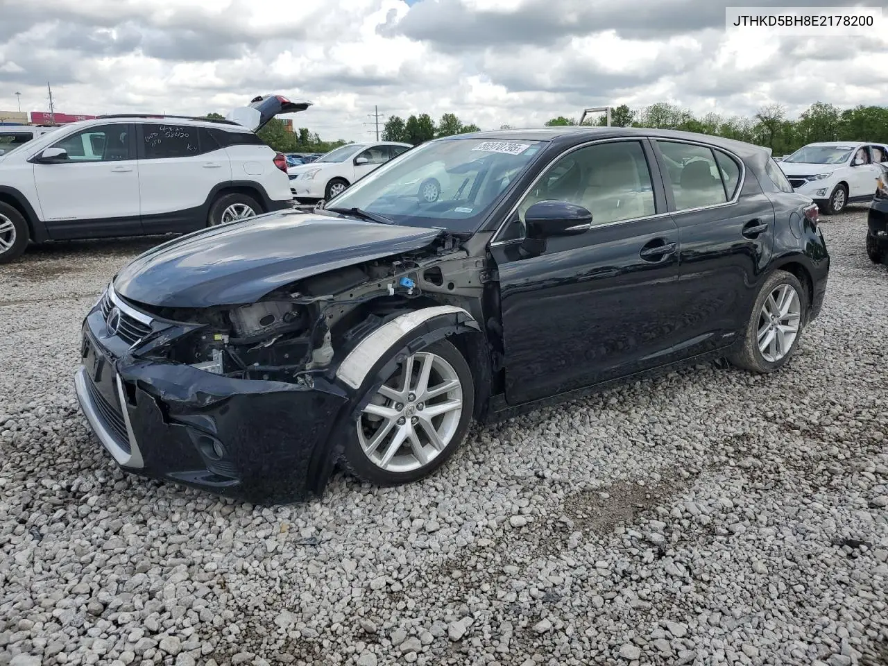 2014 Lexus Ct 200 VIN: JTHKD5BH8E2178200 Lot: 56970795