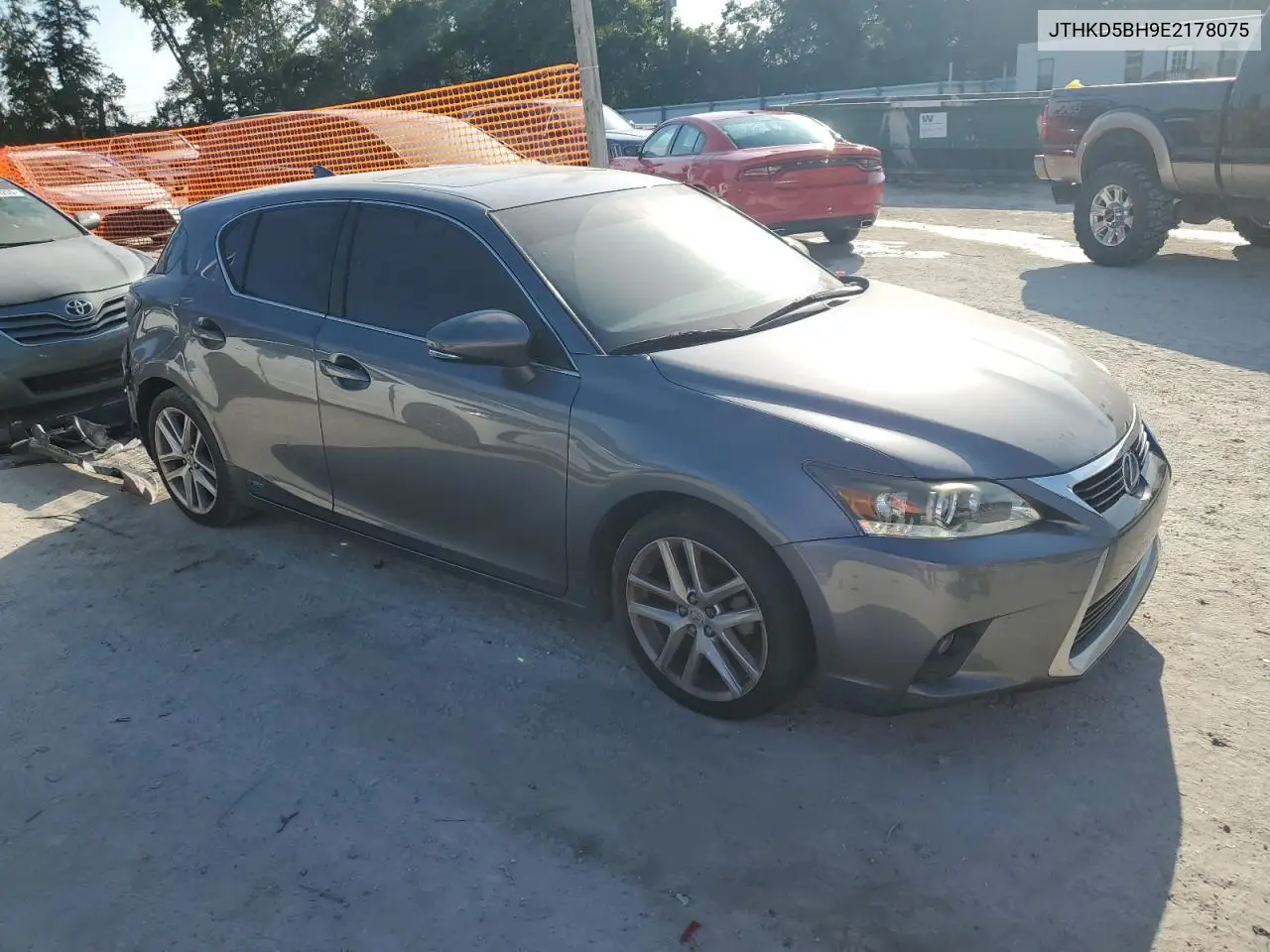 2014 Lexus Ct 200 VIN: JTHKD5BH9E2178075 Lot: 59468495