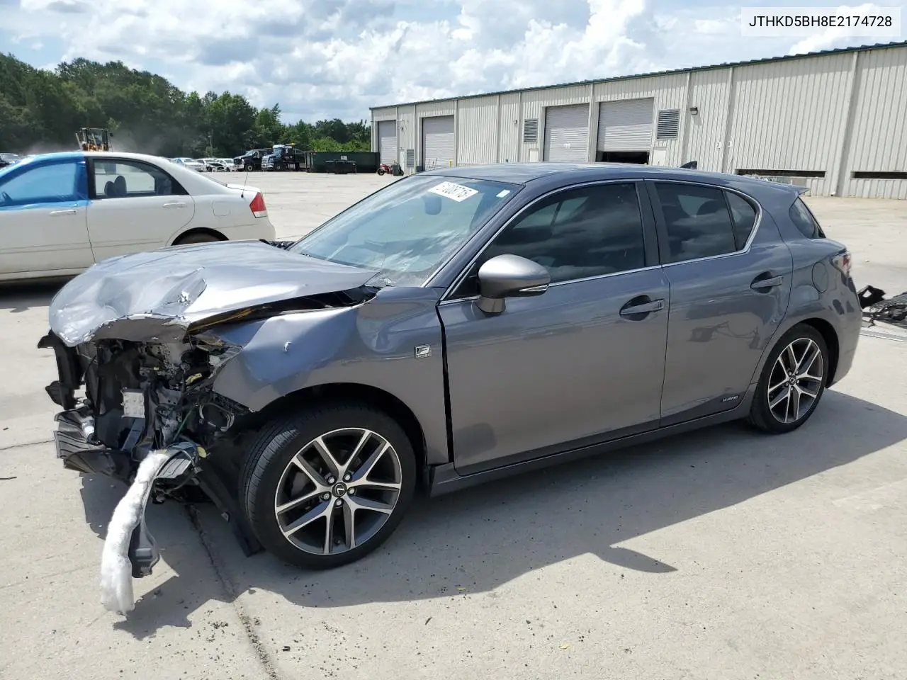 2014 Lexus Ct 200 VIN: JTHKD5BH8E2174728 Lot: 61008715