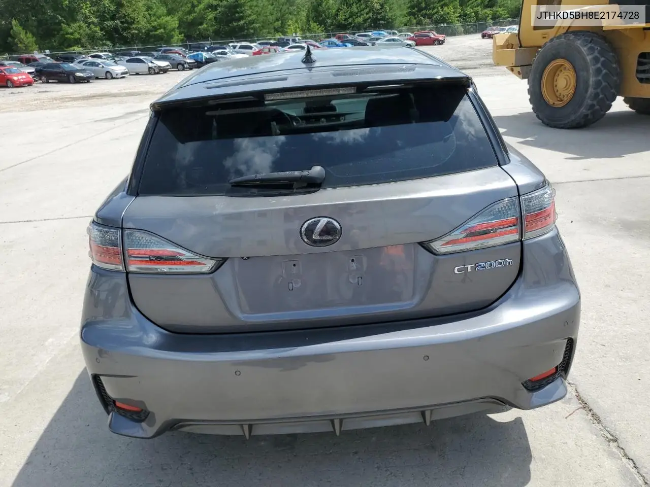 2014 Lexus Ct 200 VIN: JTHKD5BH8E2174728 Lot: 61008715
