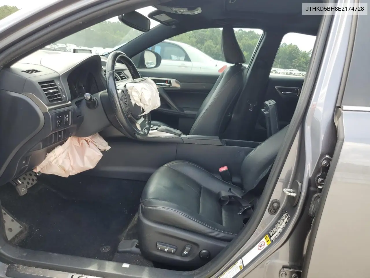 2014 Lexus Ct 200 VIN: JTHKD5BH8E2174728 Lot: 61008715
