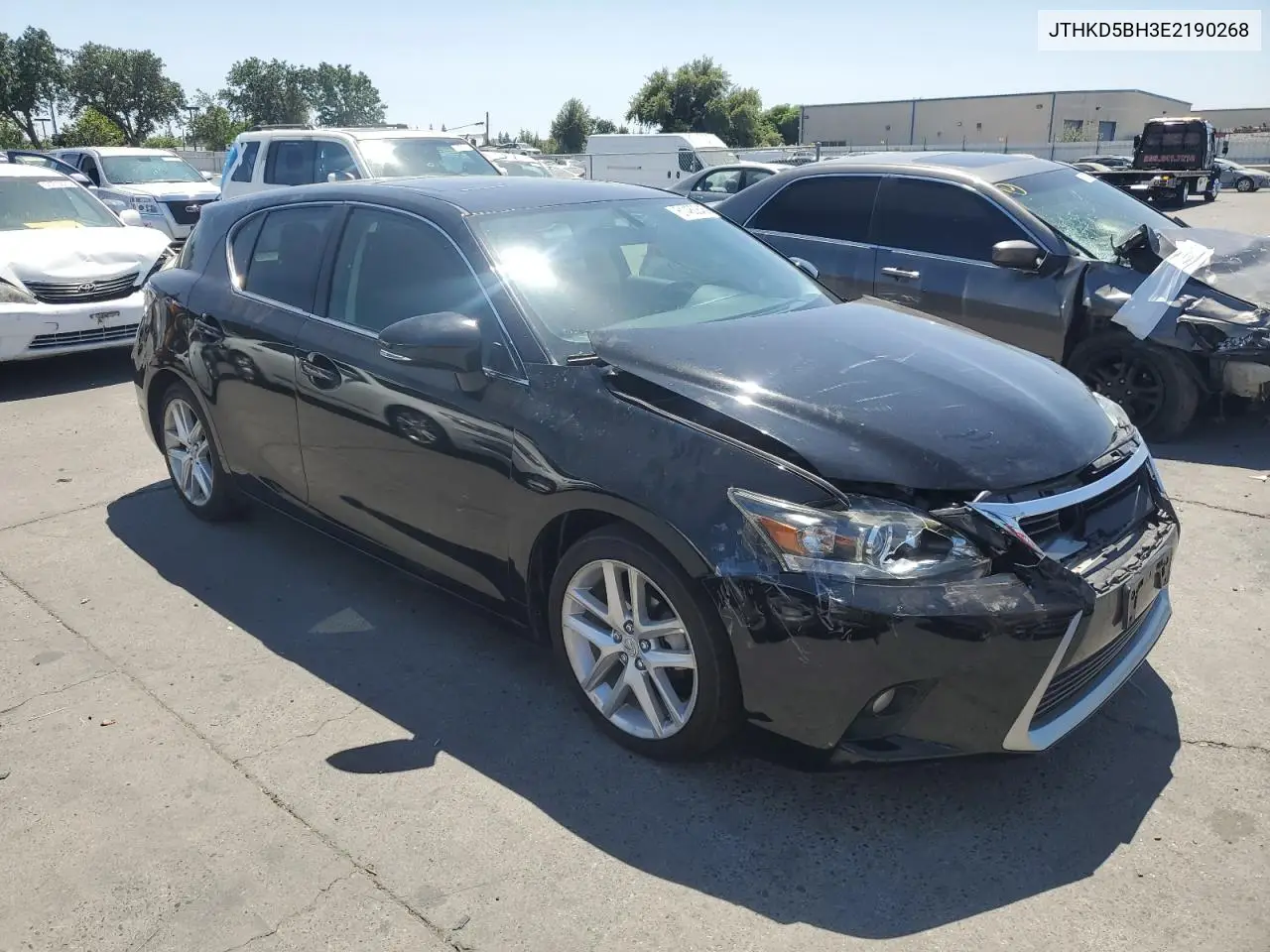 2014 Lexus Ct 200 VIN: JTHKD5BH3E2190268 Lot: 61480845
