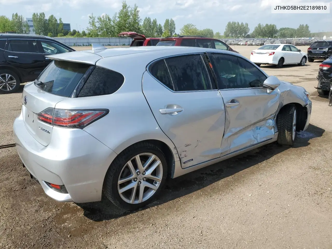 2014 Lexus Ct 200 VIN: JTHKD5BH2E2189810 Lot: 61560485