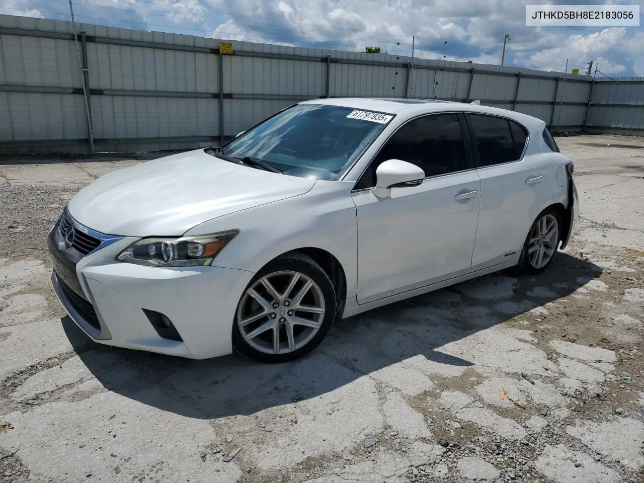2014 Lexus Ct 200 VIN: JTHKD5BH8E2183056 Lot: 61797835