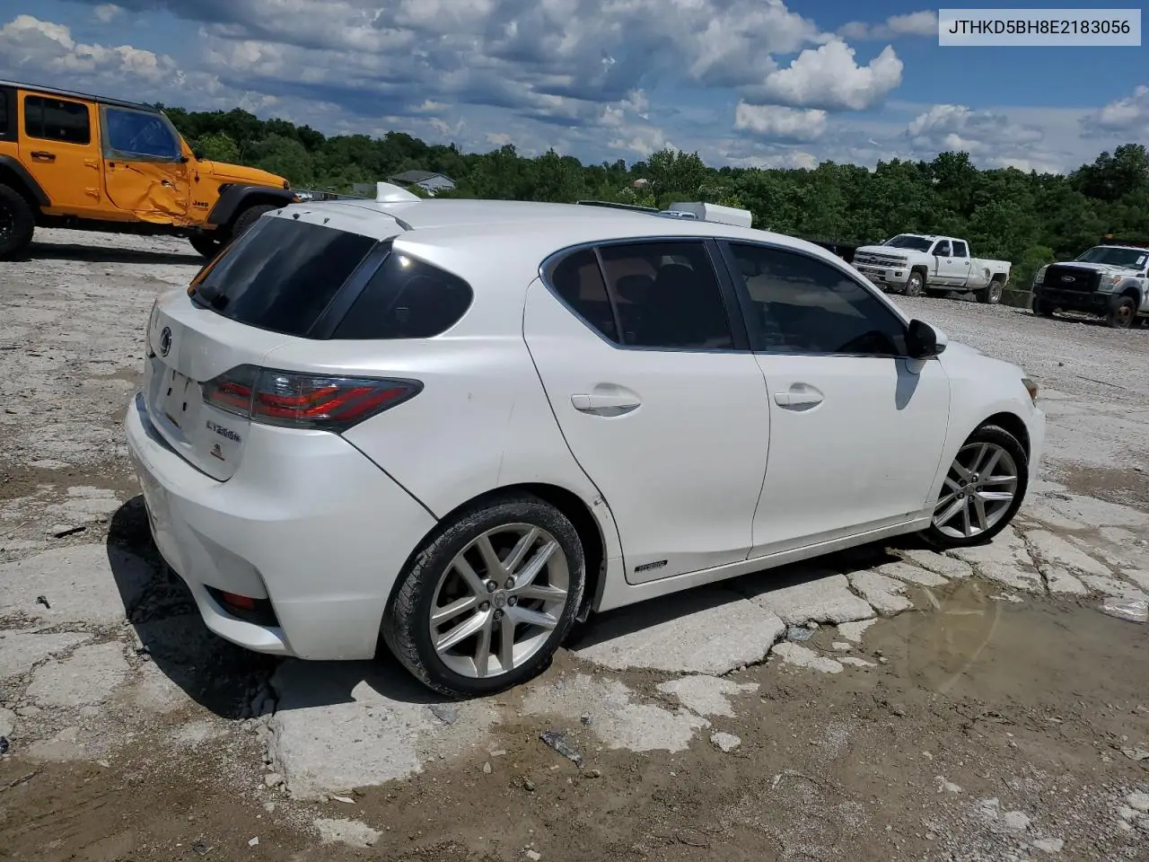2014 Lexus Ct 200 VIN: JTHKD5BH8E2183056 Lot: 61797835