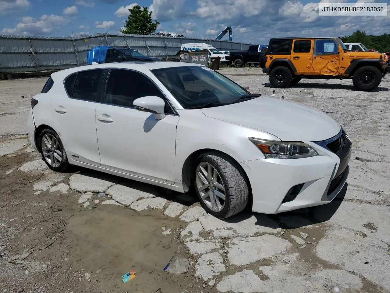 2014 Lexus Ct 200 VIN: JTHKD5BH8E2183056 Lot: 61797835