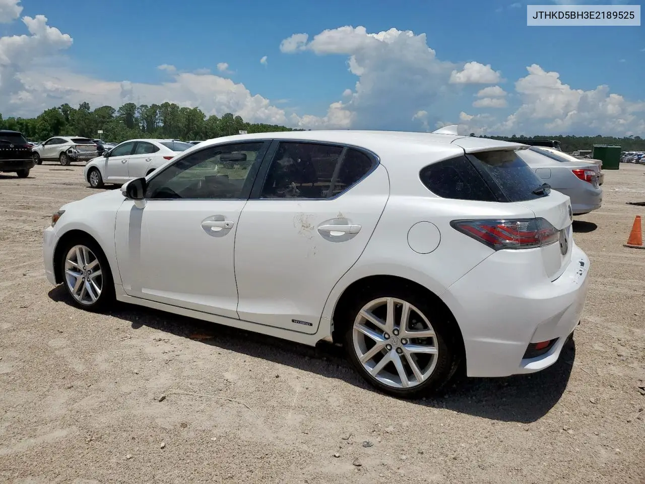 2014 Lexus Ct 200 VIN: JTHKD5BH3E2189525 Lot: 62602215