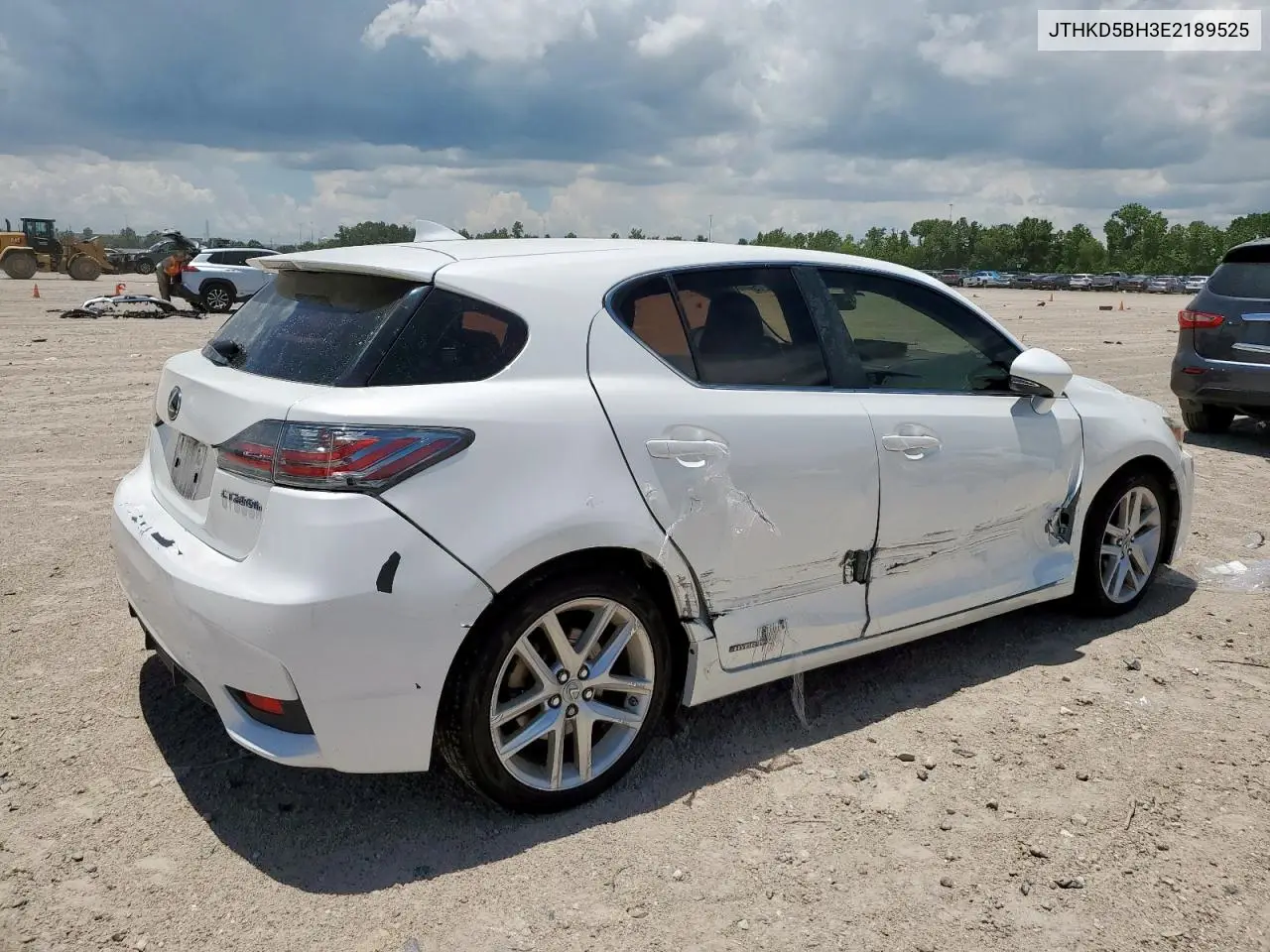 2014 Lexus Ct 200 VIN: JTHKD5BH3E2189525 Lot: 62602215