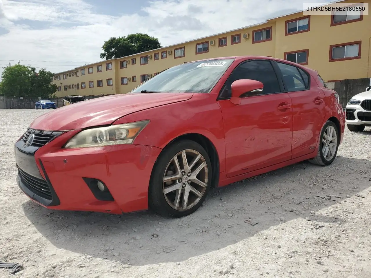 2014 Lexus Ct 200 VIN: JTHKD5BH5E2180650 Lot: 63185325