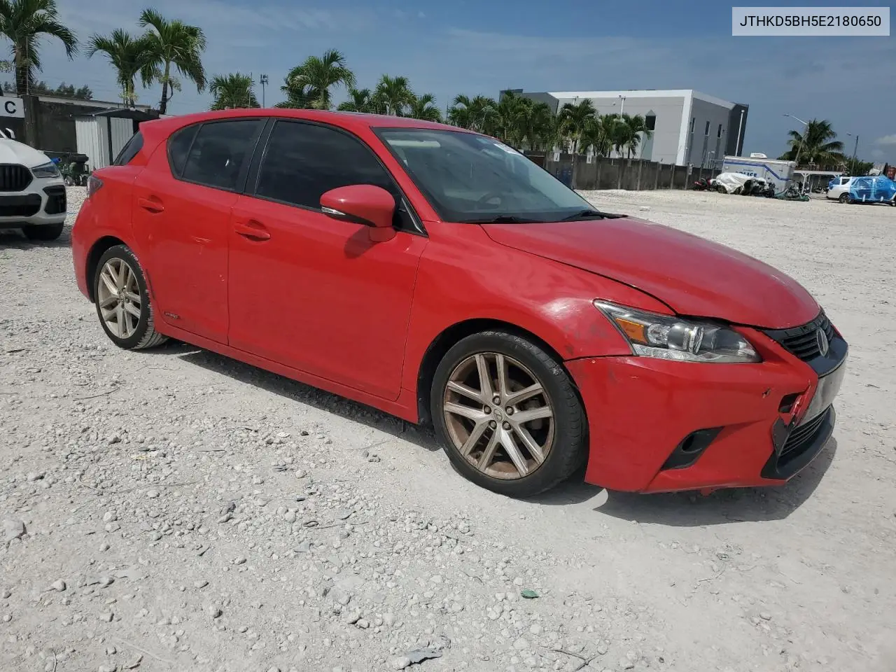 2014 Lexus Ct 200 VIN: JTHKD5BH5E2180650 Lot: 63185325
