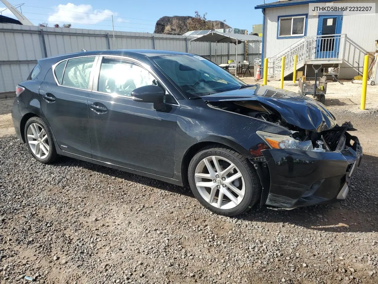 2015 Lexus Ct 200 VIN: JTHKD5BH6F2232207 Lot: 48699285