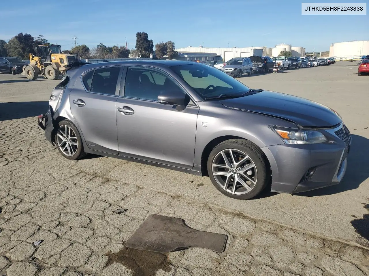 2015 Lexus Ct 200 VIN: JTHKD5BH8F2243838 Lot: 49727745