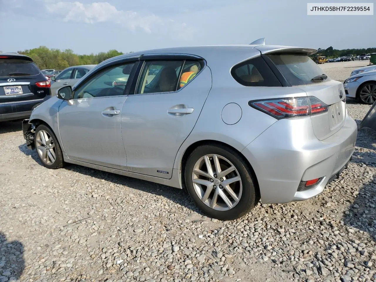 2015 Lexus Ct 200 VIN: JTHKD5BH7F2239554 Lot: 52366125
