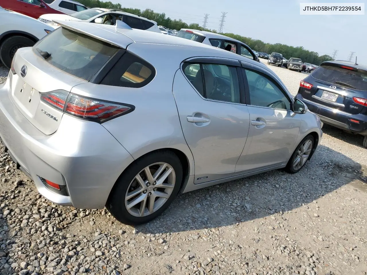 2015 Lexus Ct 200 VIN: JTHKD5BH7F2239554 Lot: 52366125