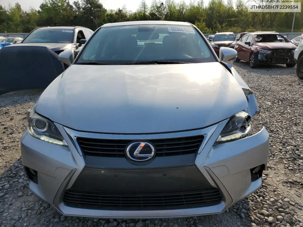 2015 Lexus Ct 200 VIN: JTHKD5BH7F2239554 Lot: 52366125