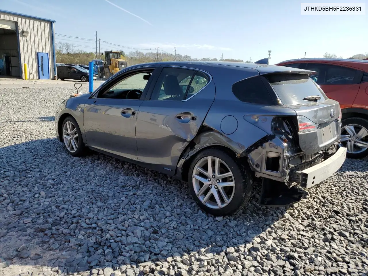 2015 Lexus Ct 200 VIN: JTHKD5BH5F2236331 Lot: 54050875