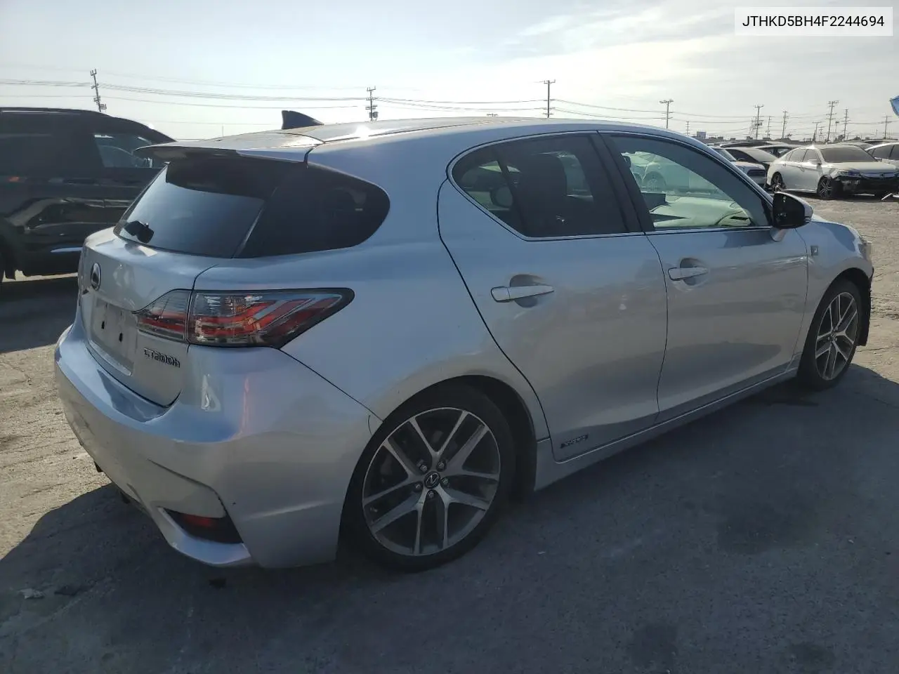 2015 Lexus Ct 200 VIN: JTHKD5BH4F2244694 Lot: 54236155