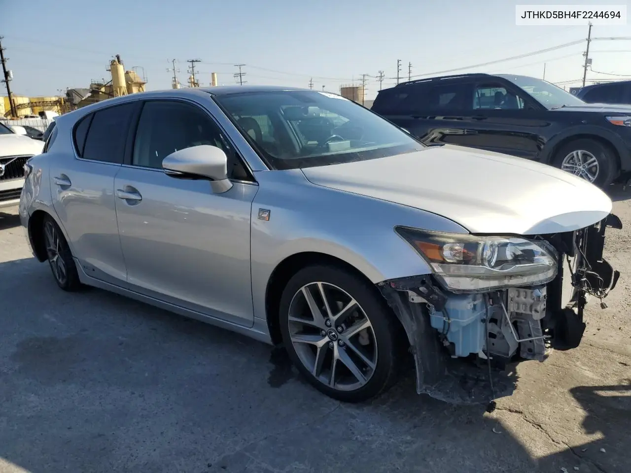 2015 Lexus Ct 200 VIN: JTHKD5BH4F2244694 Lot: 54236155