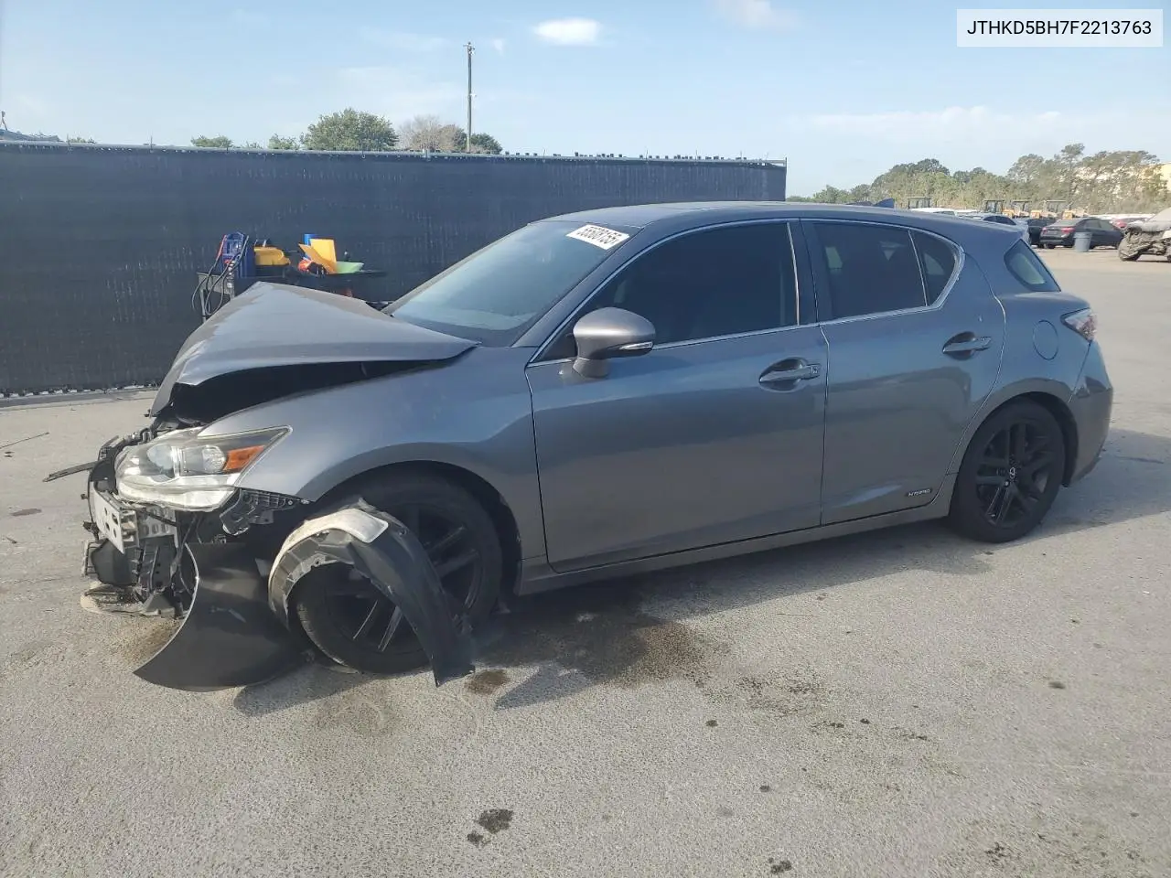 2015 Lexus Ct 200 VIN: JTHKD5BH7F2213763 Lot: 55508155