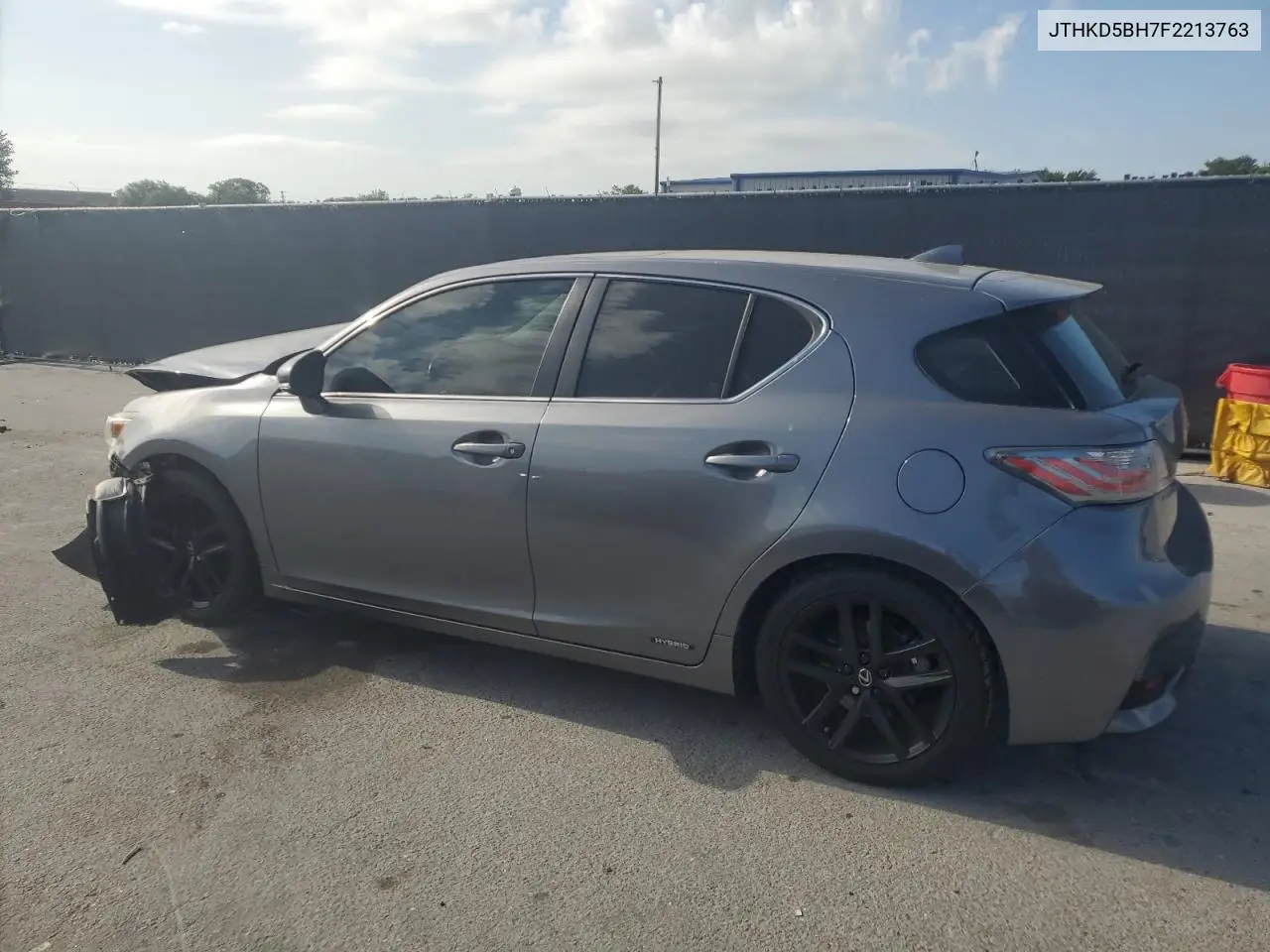 2015 Lexus Ct 200 VIN: JTHKD5BH7F2213763 Lot: 55508155