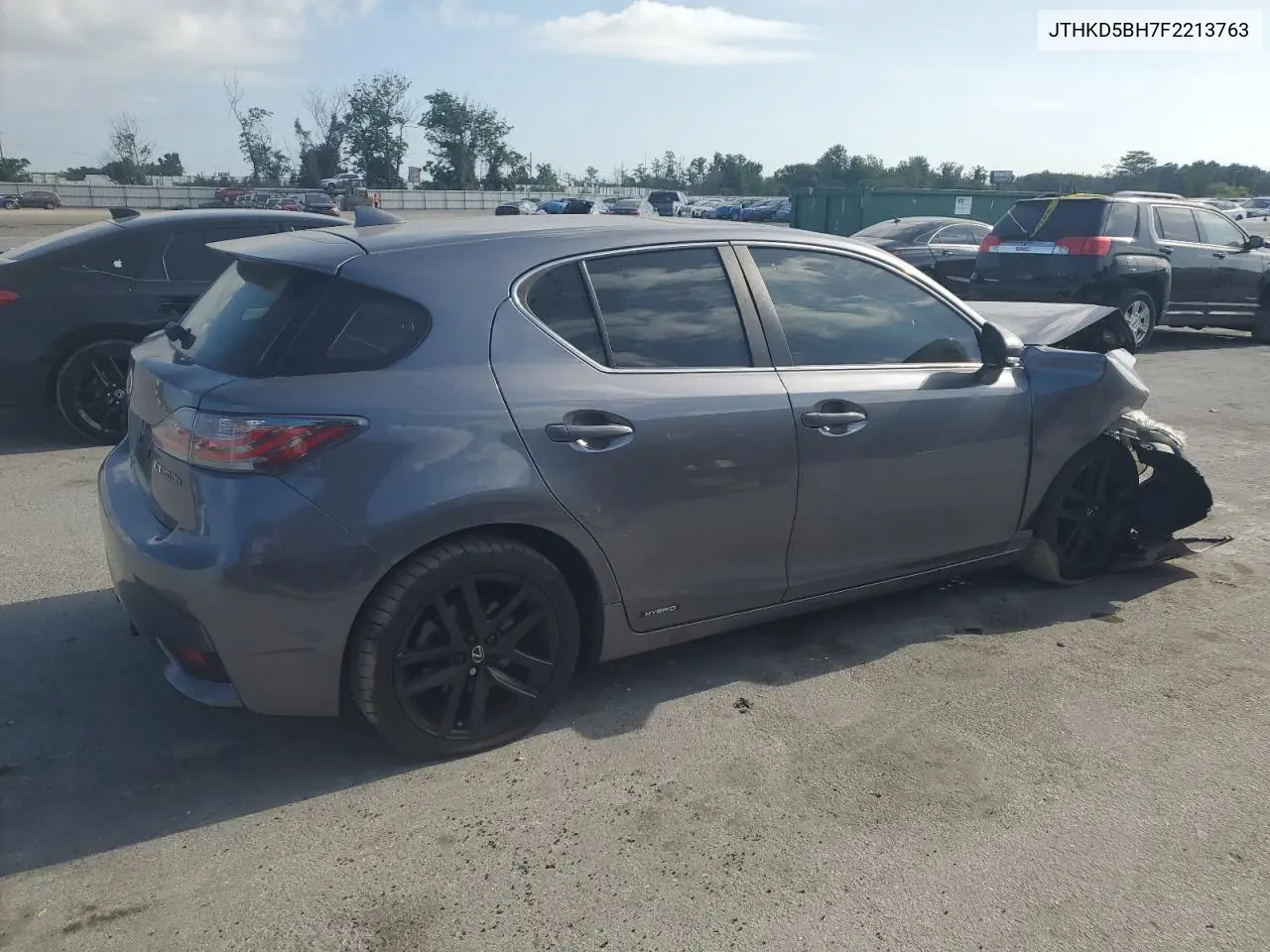2015 Lexus Ct 200 VIN: JTHKD5BH7F2213763 Lot: 55508155