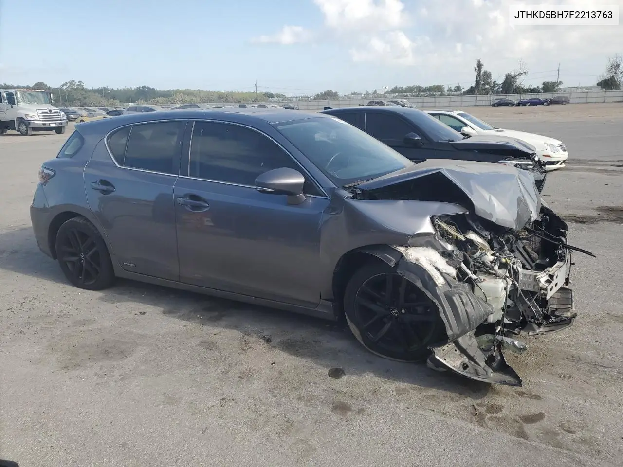 2015 Lexus Ct 200 VIN: JTHKD5BH7F2213763 Lot: 55508155