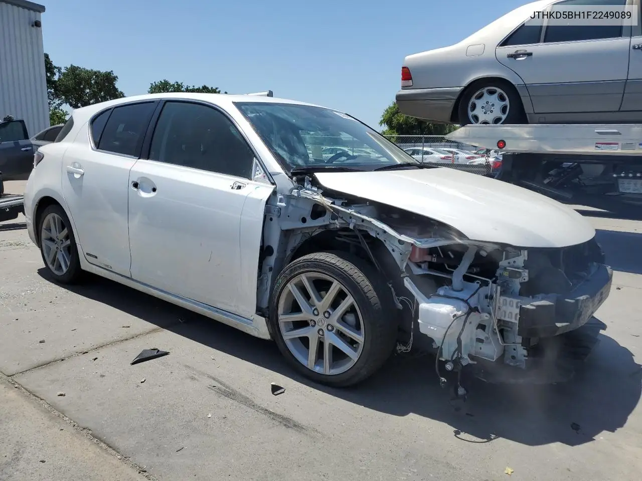 2015 Lexus Ct 200 VIN: JTHKD5BH1F2249089 Lot: 55648725