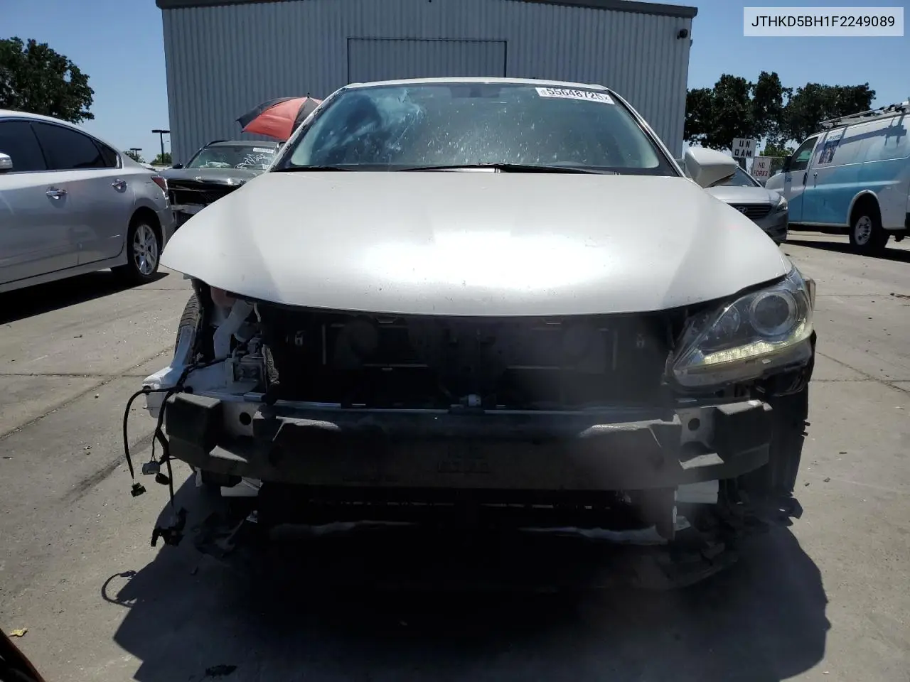 2015 Lexus Ct 200 VIN: JTHKD5BH1F2249089 Lot: 55648725