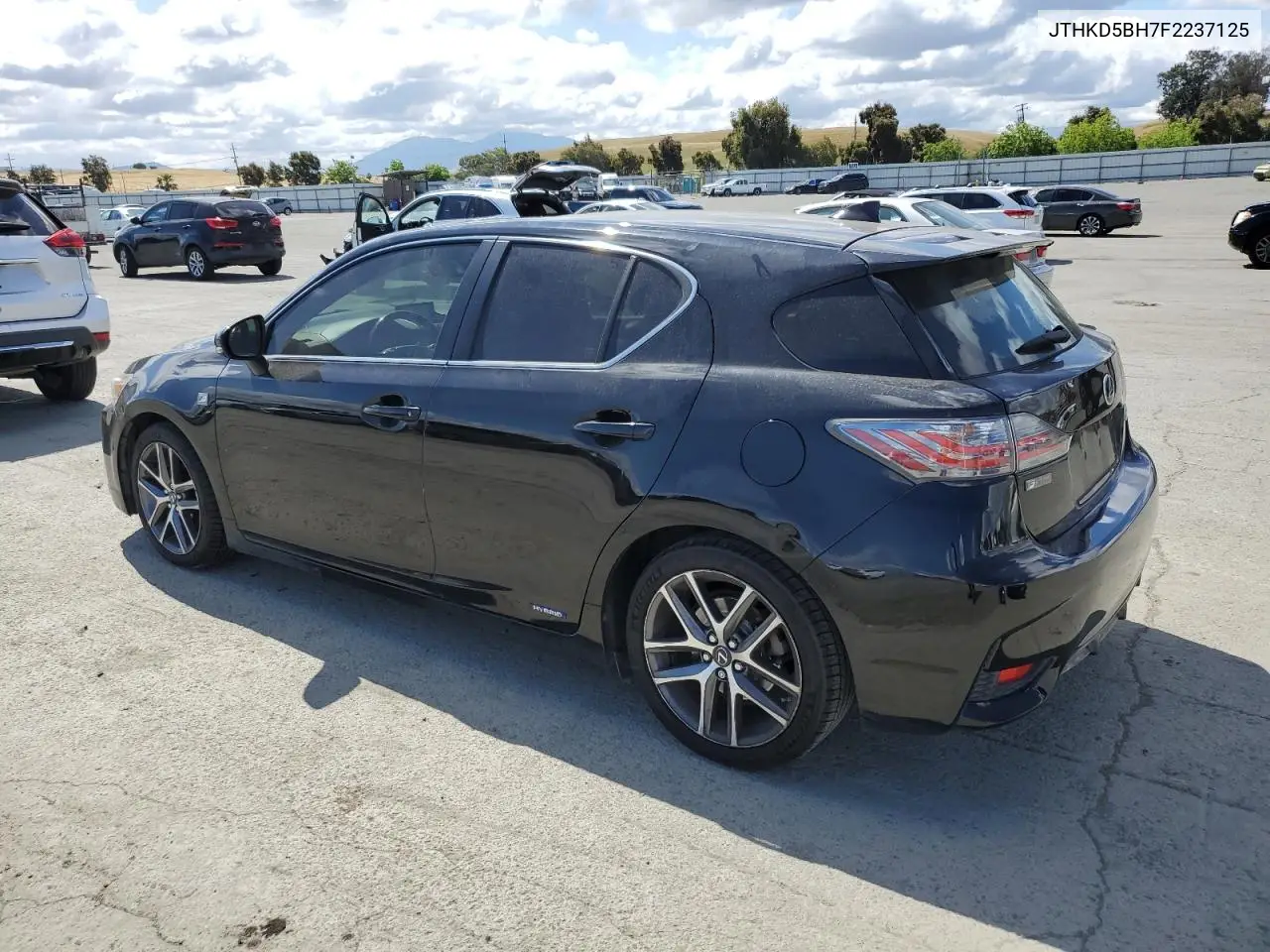 2015 Lexus Ct 200 VIN: JTHKD5BH7F2237125 Lot: 56239215