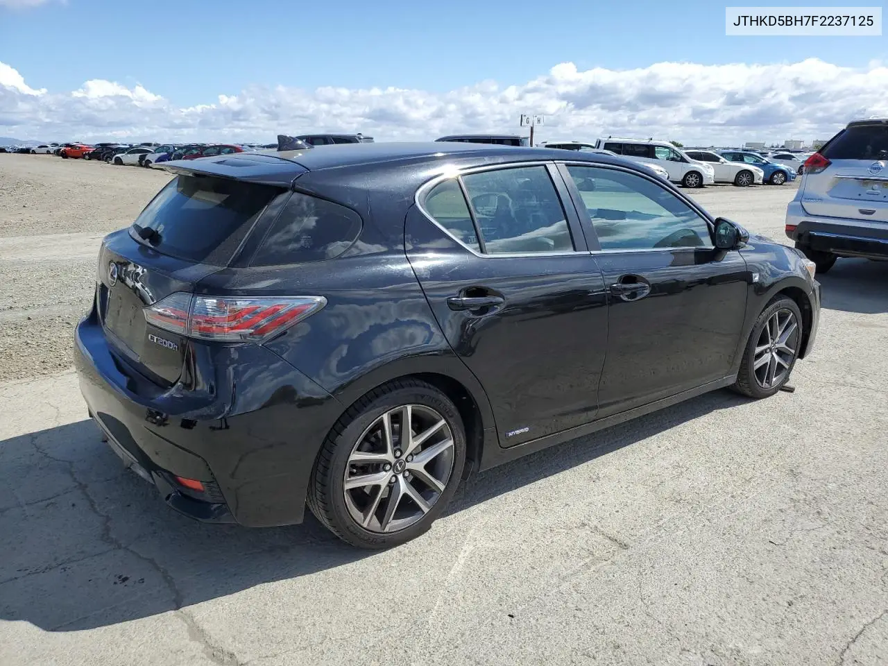 2015 Lexus Ct 200 VIN: JTHKD5BH7F2237125 Lot: 56239215