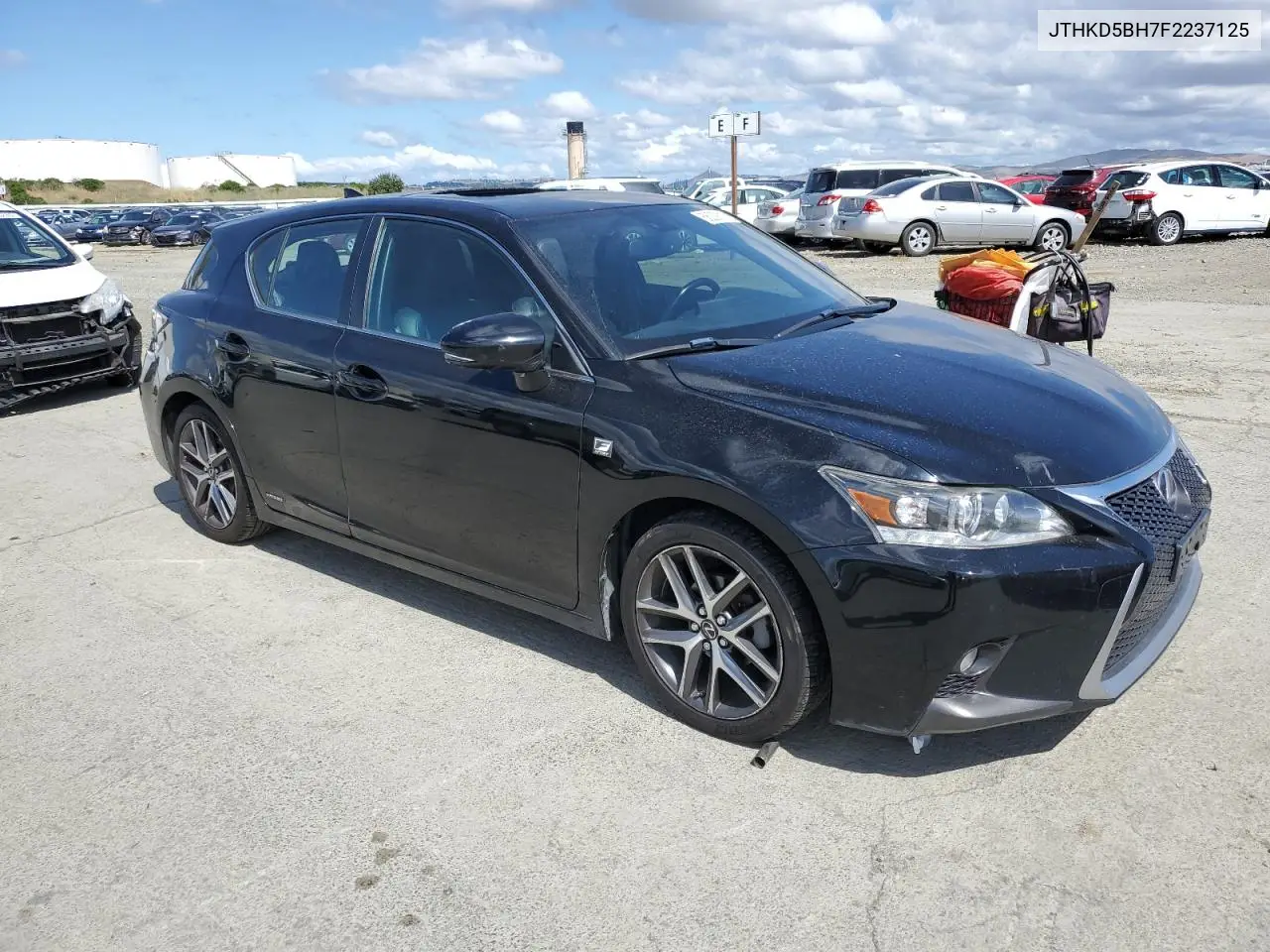 2015 Lexus Ct 200 VIN: JTHKD5BH7F2237125 Lot: 56239215