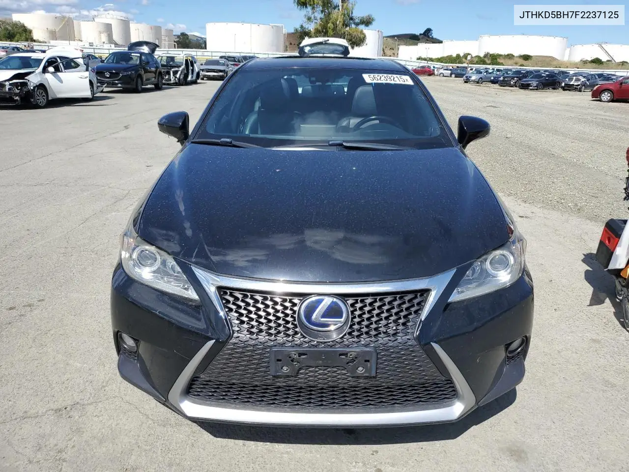 2015 Lexus Ct 200 VIN: JTHKD5BH7F2237125 Lot: 56239215