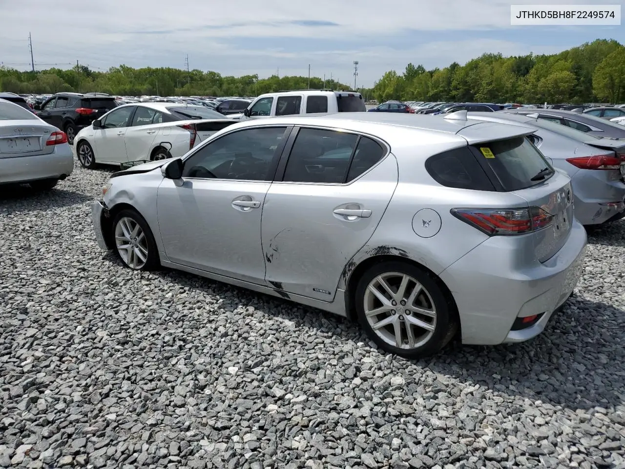 2015 Lexus Ct 200 VIN: JTHKD5BH8F2249574 Lot: 56719195