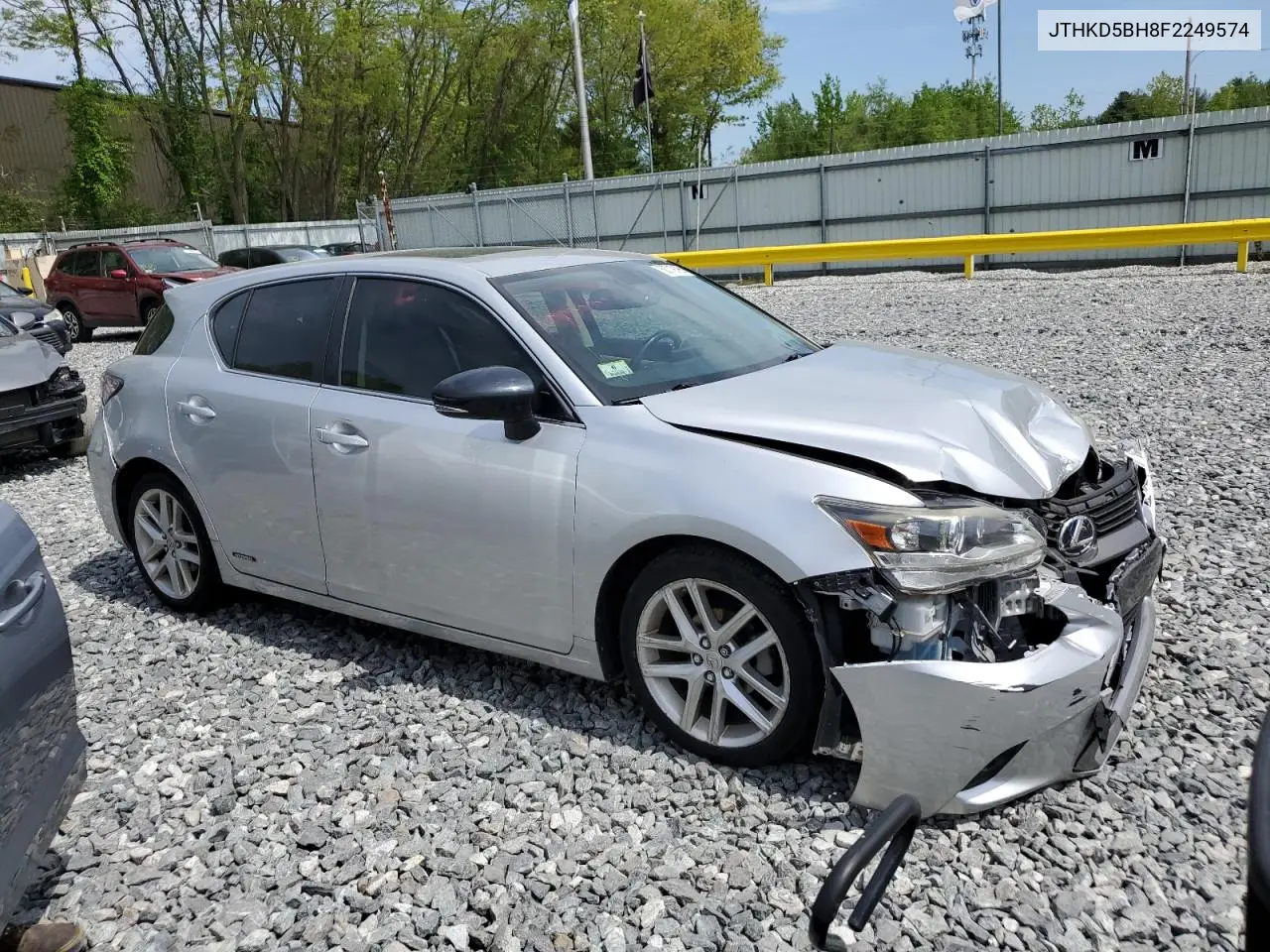 2015 Lexus Ct 200 VIN: JTHKD5BH8F2249574 Lot: 56719195