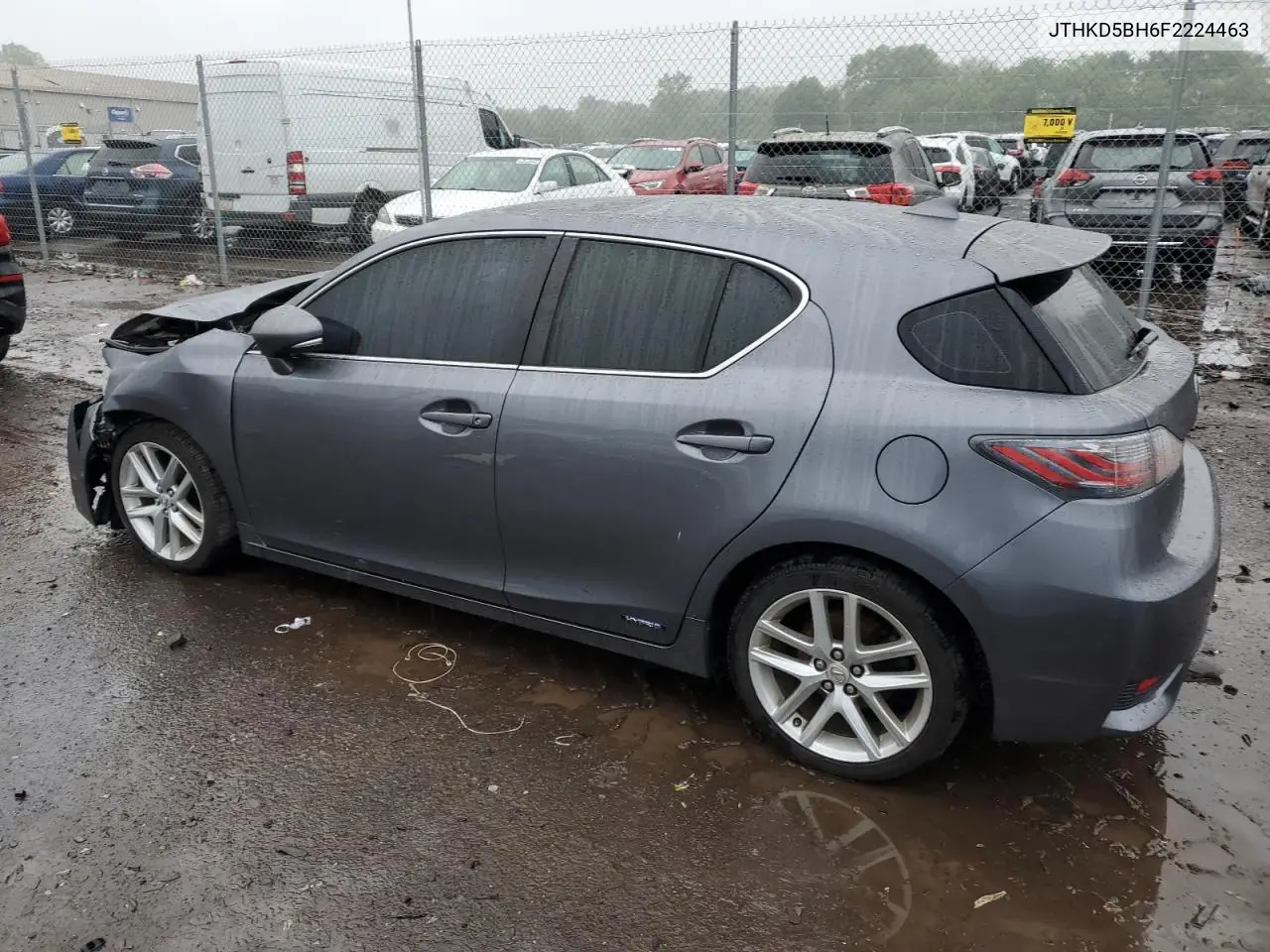 jthkd5bh6f2224463 JTHKD5BH6F2224463 2015 Lexus Ct 200