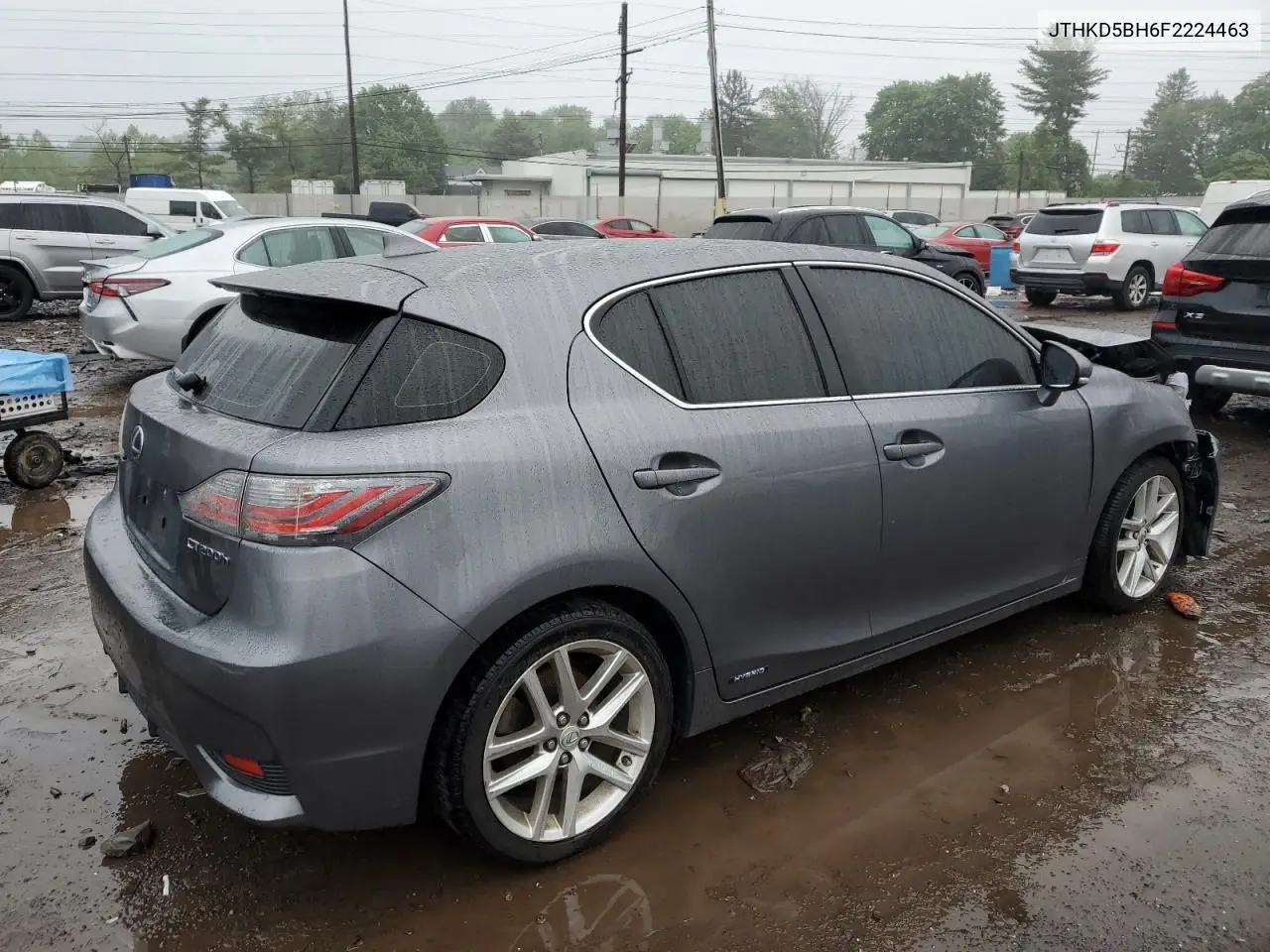 jthkd5bh6f2224463 JTHKD5BH6F2224463 2015 Lexus Ct 200