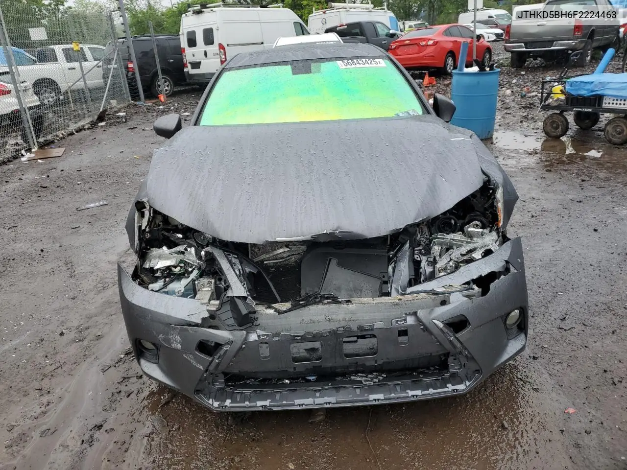 jthkd5bh6f2224463 JTHKD5BH6F2224463 2015 Lexus Ct 200