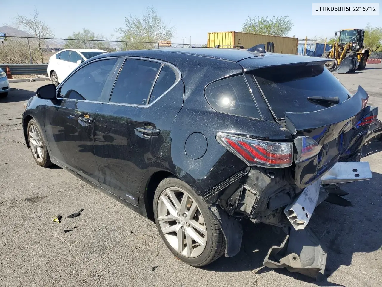 2015 Lexus Ct 200 VIN: JTHKD5BH5F2216712 Lot: 60827365
