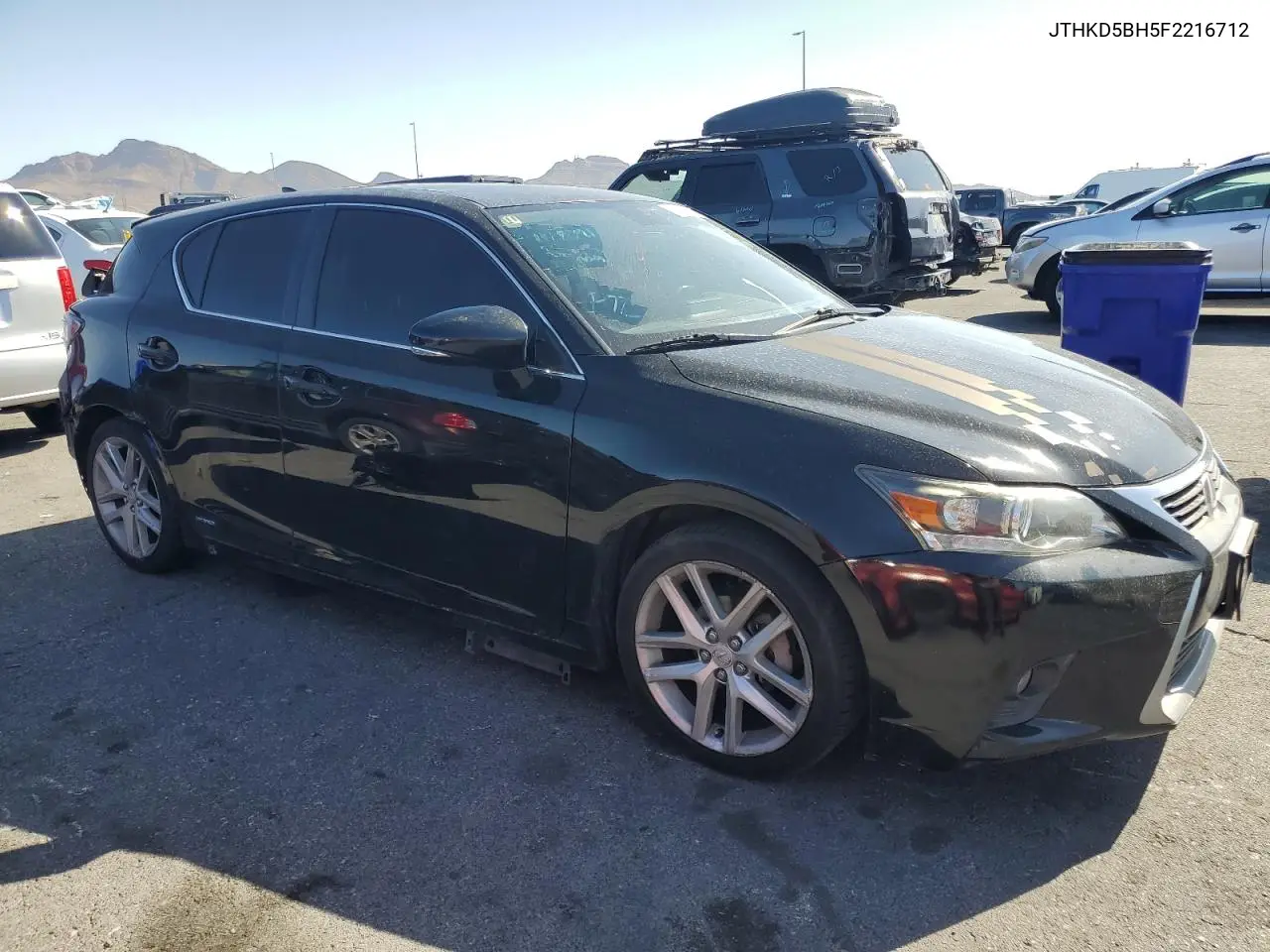 2015 Lexus Ct 200 VIN: JTHKD5BH5F2216712 Lot: 60827365