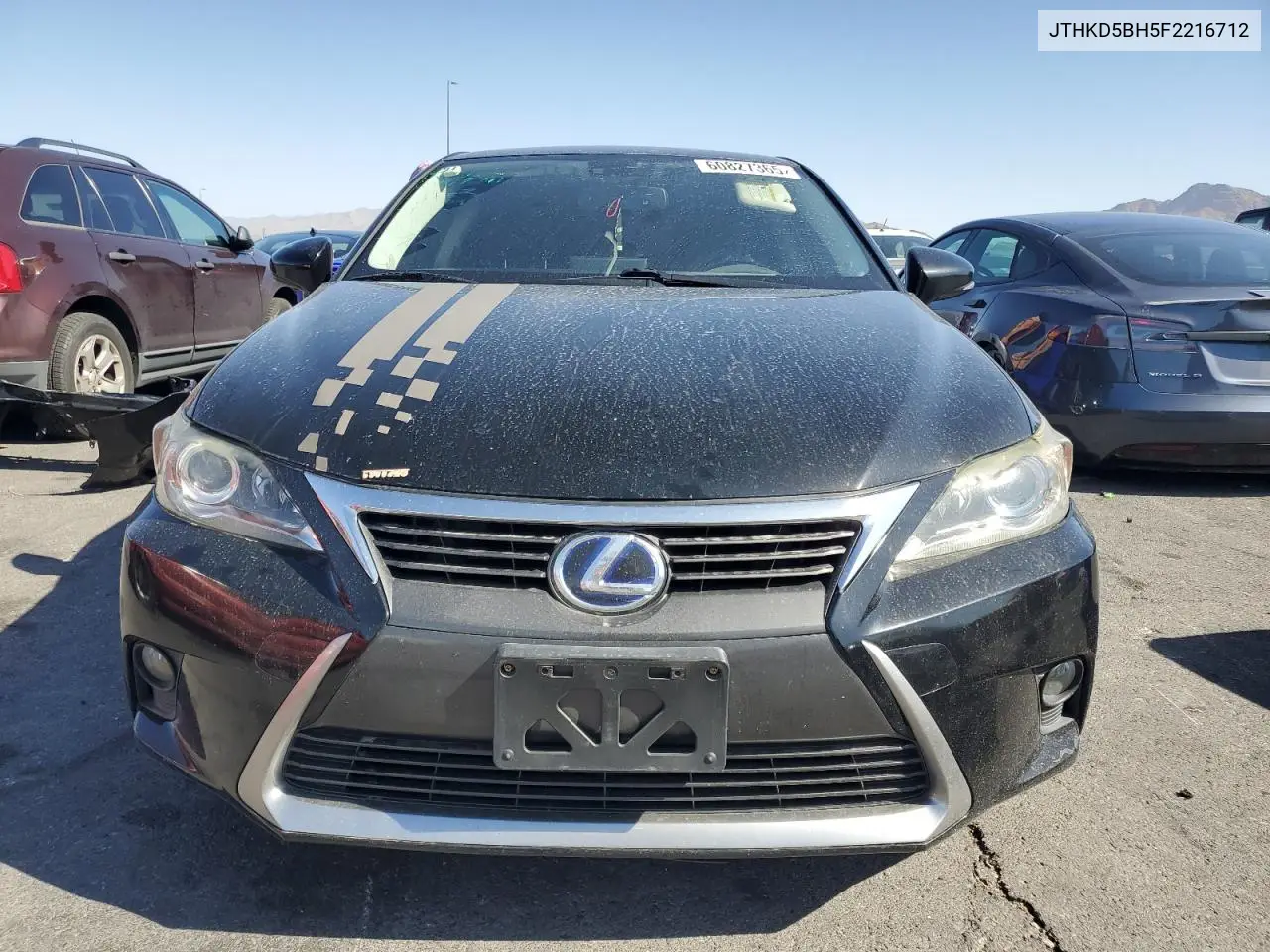2015 Lexus Ct 200 VIN: JTHKD5BH5F2216712 Lot: 60827365