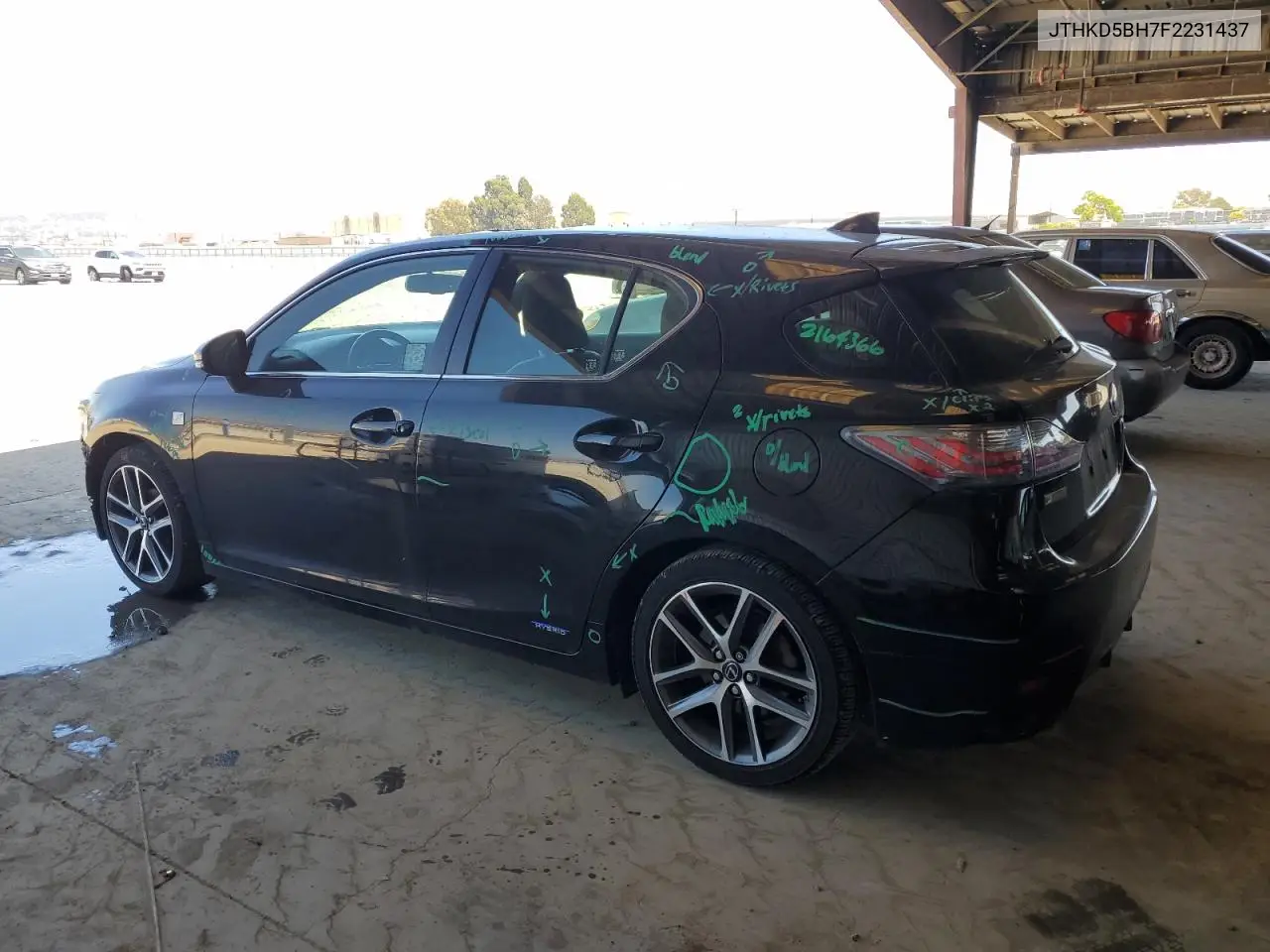 2015 Lexus Ct 200 VIN: JTHKD5BH7F2231437 Lot: 61058895