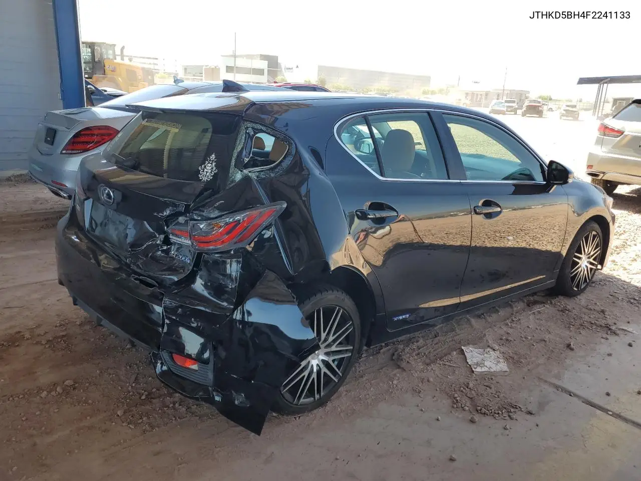 2015 Lexus Ct 200 VIN: JTHKD5BH4F2241133 Lot: 61256195