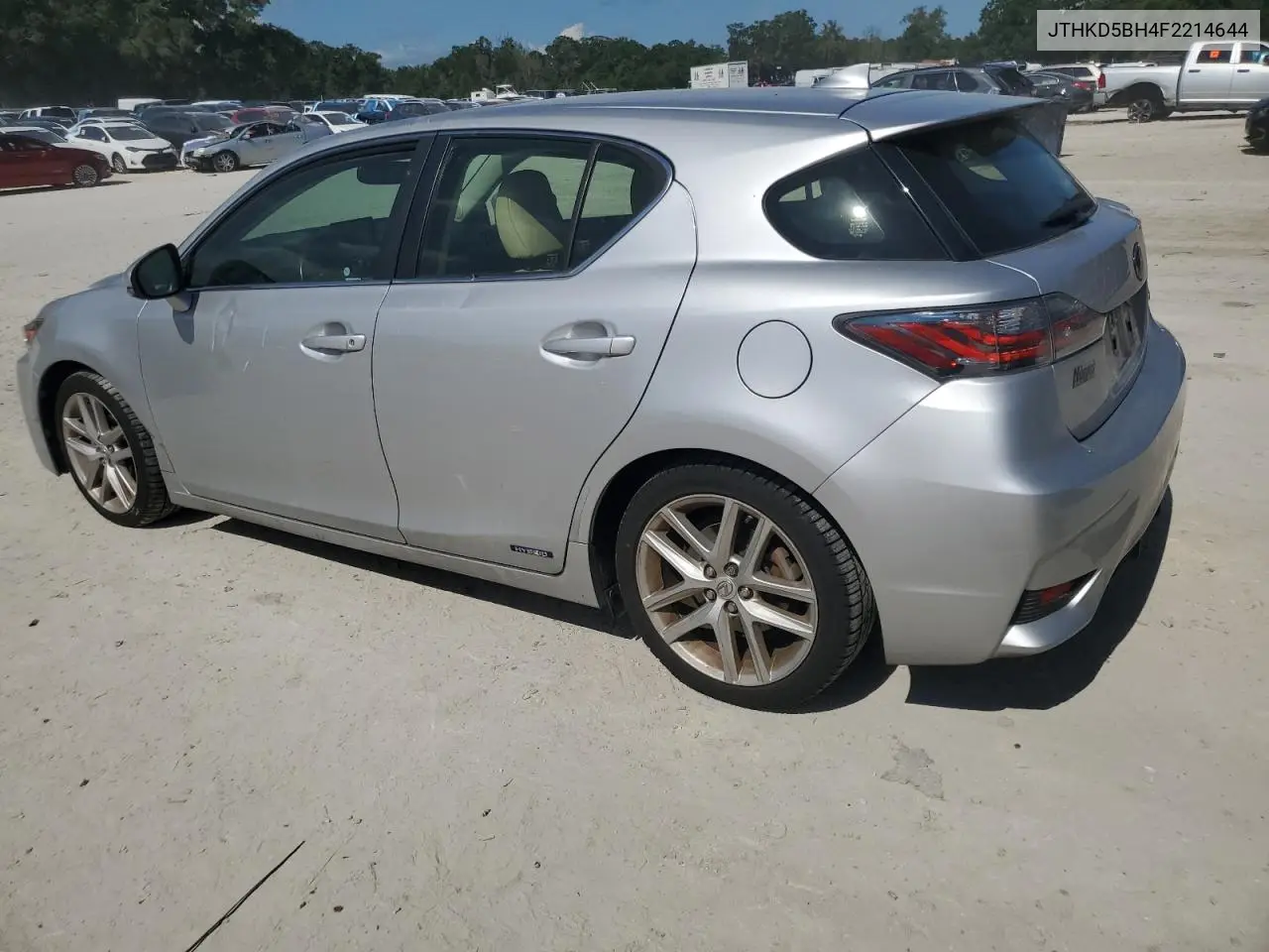 2015 Lexus Ct 200 VIN: JTHKD5BH4F2214644 Lot: 61455725