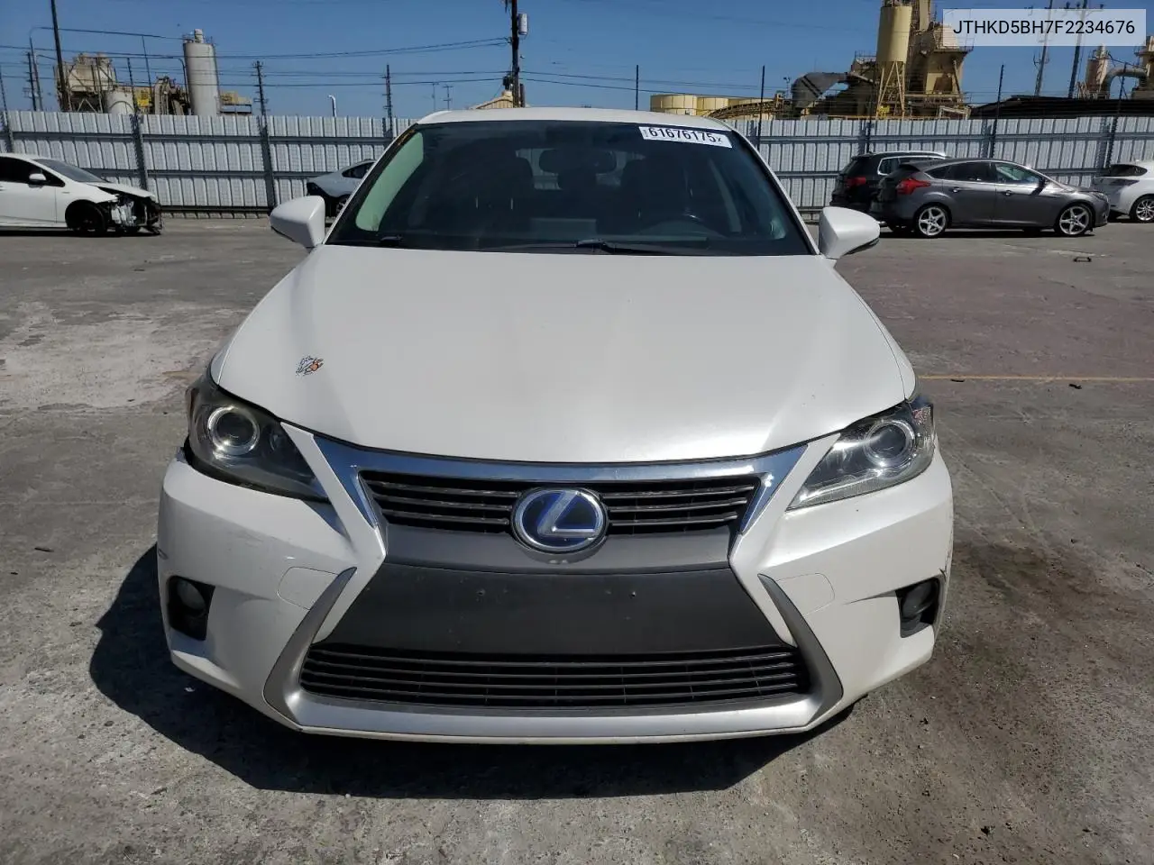 2015 Lexus Ct 200 VIN: JTHKD5BH7F2234676 Lot: 61676175