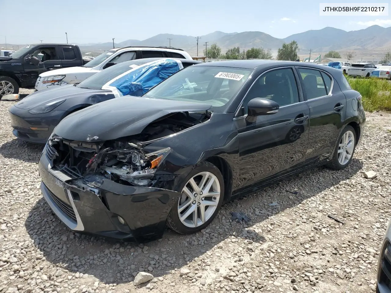 2015 Lexus Ct 200 VIN: JTHKD5BH9F2210217 Lot: 61903005
