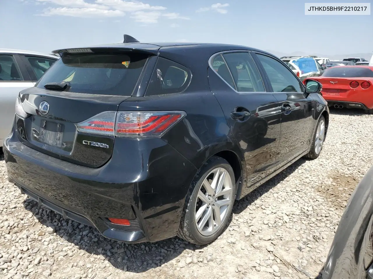 2015 Lexus Ct 200 VIN: JTHKD5BH9F2210217 Lot: 61903005